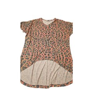 Crazy Train colorful cheetah print size XL